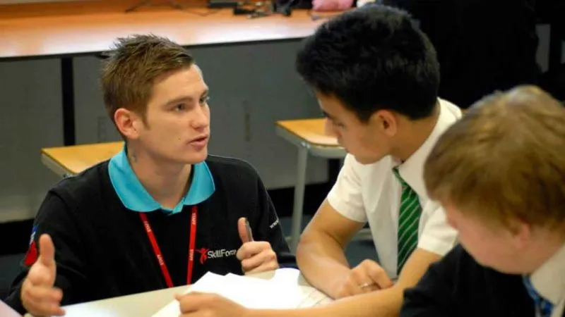 When the Bell Replaces the Bugle: A Term in the Life of Britain's Veteran School Mentors